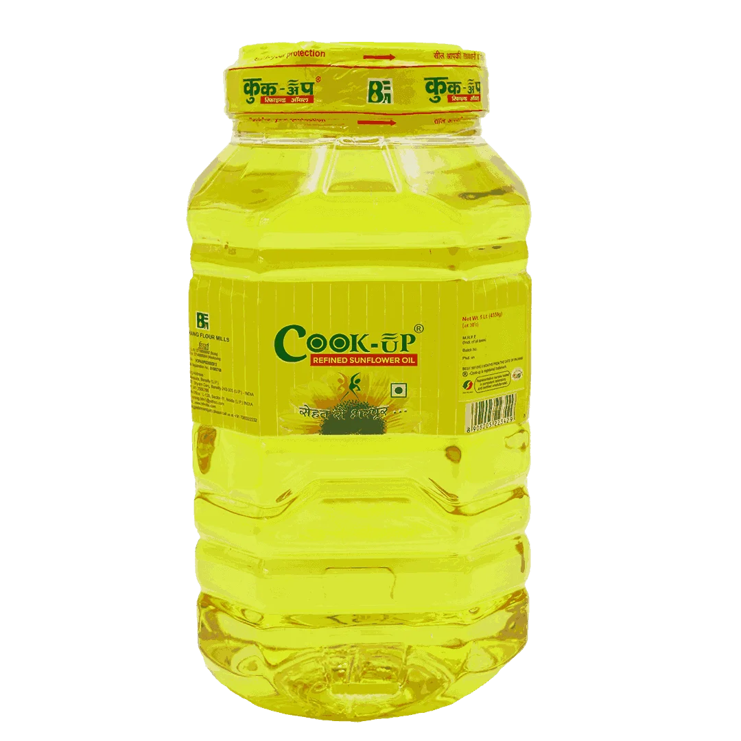 cook sunflower oil 5L jar